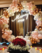 Marry Me Balloon Décor