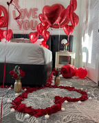 Red Heart Romantic Room Decoration