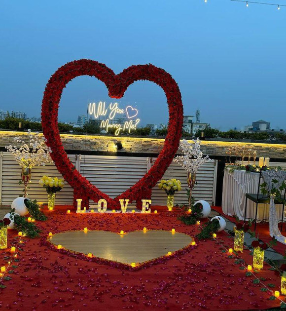 Marry Me Dream Proposal Setup